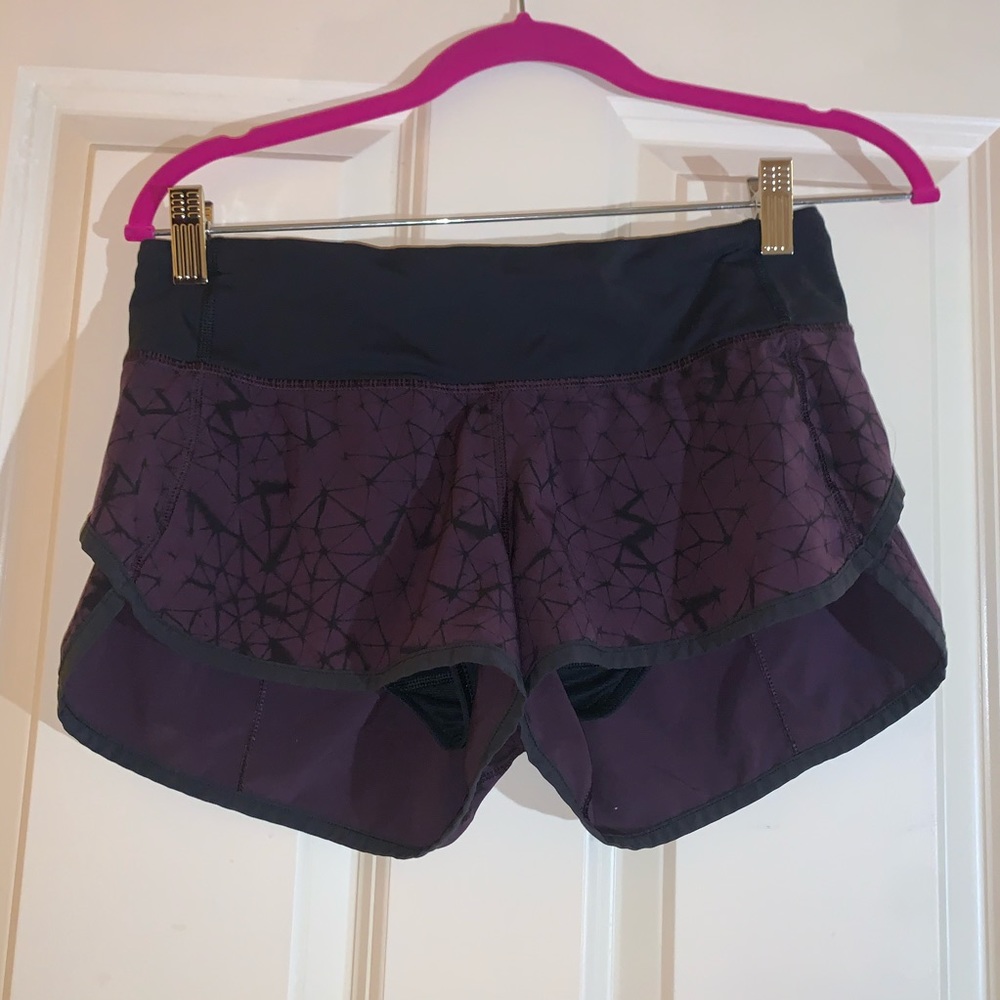 lululemon speed shorts